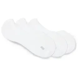 BOSS Füßlinge 3P SL Uni CC (3-Paar) unsichtbar im Schuh weiß 41-42