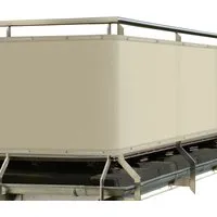 Sol Royal Balkonsichtschutz SolVision PB2 PES 500x90cm, Creme - Balkonsichtschutz aus robustem Polyethylen, schützt vor neugierigen Blicken und bietet gleichzeitig Windschutz für mehr Privatsphäre auf Ihrem Balkon.