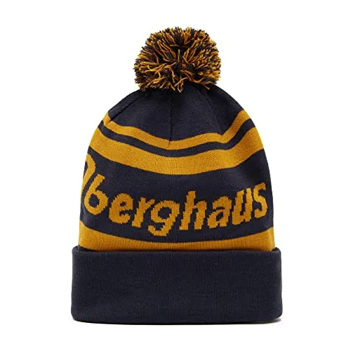 Berghaus Classic Warme Outdoor Cap Reversible Beanie Hat - Dark Rot - Warme Wintermützen für Männer, wendbares Design für vielseitigen Look und optimale Wärme, hergestellt aus 100% hochwertigem Acryl.