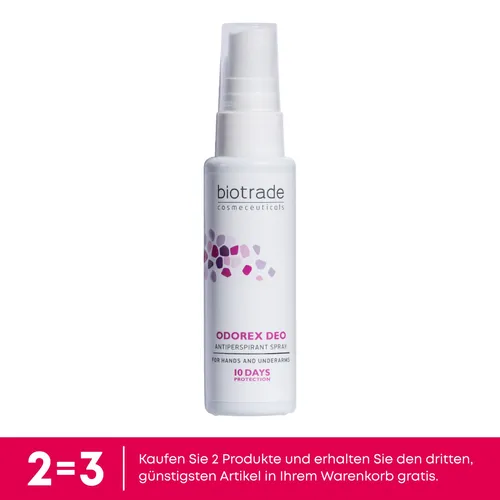 Biotrade Odorex Deo Spray Antitranspirant Für Hände Achselhöhle