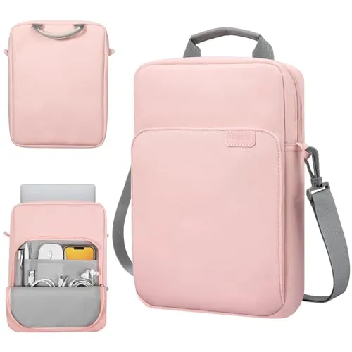 TiMOVO 9-11 Zoll Tablet Sleeve Tasche mit Schulterriemen für iPad 11 Zoll A16 2025, iPad 10,9
