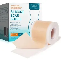 P-Beauty Cosmetic Accessories Wundpflaster für Narbenreduktion - Pflaster zur Narbenbehandlung aus hochwertigem medizinischem Silikon, verbessert die Hauttextur und reduziert Narben sichtbar. Ideal für postoperative, aknebedingte und alte Narben.