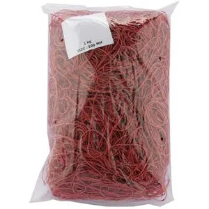 Gummiringe Ø 100mm rot 1000g