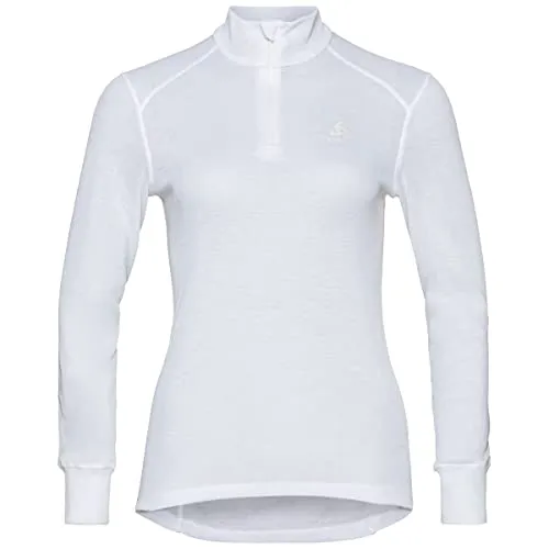Odlo Unterziehshirt Active Warm Eco - Unterhemden für Damen, umweltfreundlich aus 100% recycelten Fasern, bietet hervorragendes Feuchtigkeitsmanagement und Wärme für Outdoor-Aktivitäten.