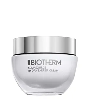 Biotherm Aquasource Hydra Barrier Cream 50 ml - Gesichtspflege mit innovativer Formel, die die Hautbarriere in nur 1 Stunde stärkt und für sichtbar geschmeidigere Haut in 5 Tagen sorgt. Ideal für empfindliche Haut, leicht und ohne öliges Finish.
