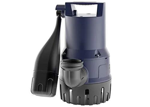 Schmutzwassertauchpumpe Vectis 400 mit Hebelschwimmer - Wasserpumpen - Robuste Tauchpumpe aus korrosionsfestem Kunststoff, ideal für die schnelle Entwässerung von verschmutztem Wasser in Haushalten.