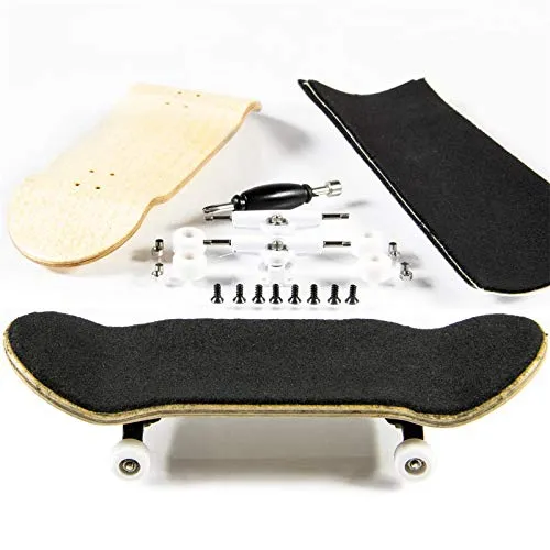 PhoneNatic Finger-Skateboard Bauset in Hellbraun (Design 2)