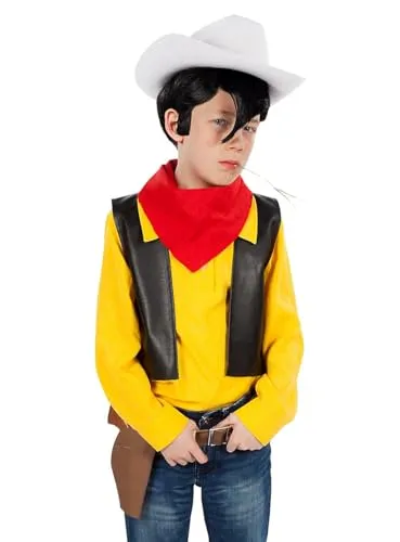 Maskworld Lucky Luke Kinderkostüm – Original Cowboy Kostüm