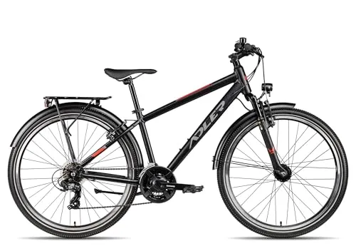 Adler Ace 26 Zoll Jugendfahrrad Schwarz