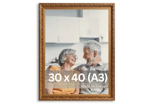 VictoR Vintage Bilderrahmen „Rubens“ 30x40 cm Braun Gold in braun von Victor (Zenith)