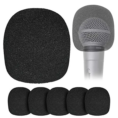 Stücke Pop Filter für Shure SM58 Beta58A SM48S-LC Mikrofon - Popschutz für Hand Mikrofone zur Reduzierung von Explosiven Windgeräuschen von YOUSHARES (6 Pcs) 6