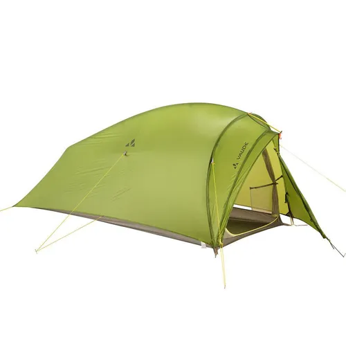 VAUDE Taurus SUL 1P - Ultraleichtes 1-Personen Trekkingzelt, ideal für Bikepacking und Trekking, bietet schnellen, wasserdichten Aufbau und hohen Sitzkomfort.