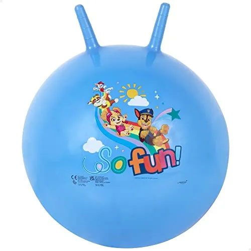John 59546 Paw Patrol Chase Sprungball, Mit Motiv, Blau