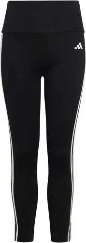 adidas Mädchen Essentials AEROREADY 3-Stripes High-Waisted Tights - Fitnesshosen mit hohem, elastischem Bund für optimalen Komfort, aus 91 % recyceltem Polyester gefertigt, ideal für sportliche Aktivitäten und umweltbewusste Entscheidungen.