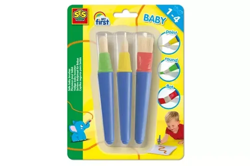 SES My first Bezp.szczotki d/dzieci 3szt 14440 SES Creative 8710341144401