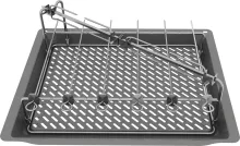 HEZ635001 AirFry Grill Set - Zubehör für Friteusen, perfektes Set für knusprige Ergebnisse und gesunde Zubereitung