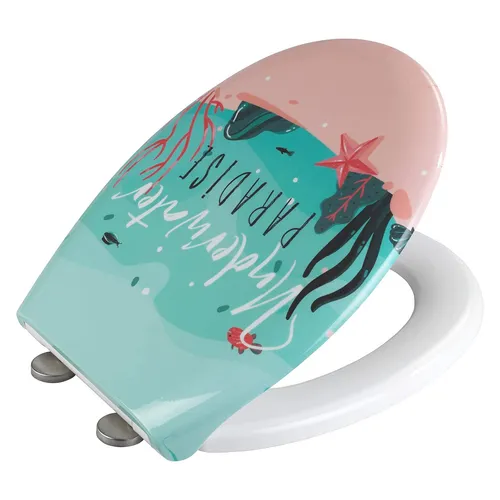 Wenko Toilettensitz Dive Absenkautomatik WC Sitz Brille Klodeckel Klobrille