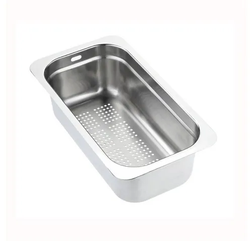 Franke 112.0043.993 Abtropfsieb Edelstahl - Schalen & Schüsseln - Hochwertiges Edelstahl-Abtropfsieb von Franke, bietet hohe Materialbeständigkeit und hygienische Oberflächen für langanhaltende Nutzung.