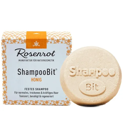 Rosenrot Festes Shampoo Honig   60 g