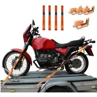 TRUTZHOLM Spanngurt Kombi-Set mit 4 Doppelschlaufen