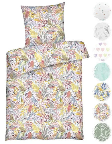 Carpe Sonno Bettwäsche 135x200 cm – Mehrfarbig & Elegant - Hochwertige Renforce Bettwäsche von Carpe Sonno aus 100% Baumwolle. Weich und pflegeleicht, mit modernem Design und edlem Glanz. Ideal für erholsame Nächte und stilvolle Schlafzimmer.