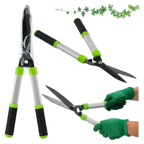 Heckenschere Gartenschere 59 cm mit Koffer Set von Wisam