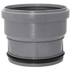 airfit PP-Steckmuffe DN 160/160 - Konzentrische Steckmuffe aus PP für HT- und KG-Rohre, geprüft nach DIN 4102-B2 für hohe Sicherheit und Zuverlässigkeit im Einsatz.