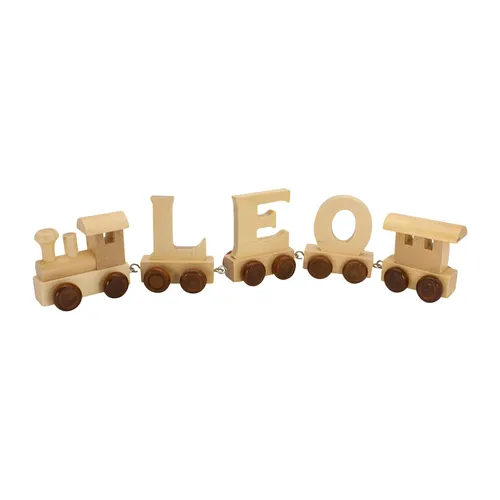 Buchstabenzug Holz, Buchstaben Zug Namenszug A-Z - 7373 von GICO