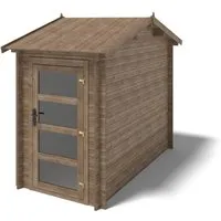 Altanka Gartenhaus Gerätehaus 4.5 m2 1.5x3 m 28 mm Imprägniert DOM673