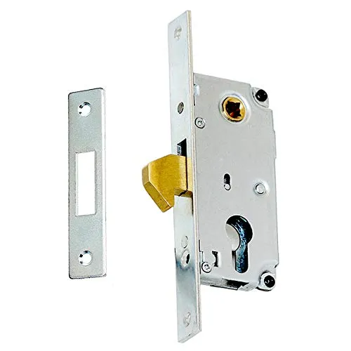 Hakenschloss Einsteckschloss Schiebetürschloss Türschloss 72/30 Schiebetürschloss für Zylinder Schiebetore