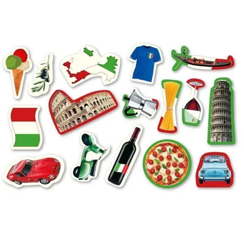 Konfetti Italien, ca. 2-6 cm, 48 Stück
