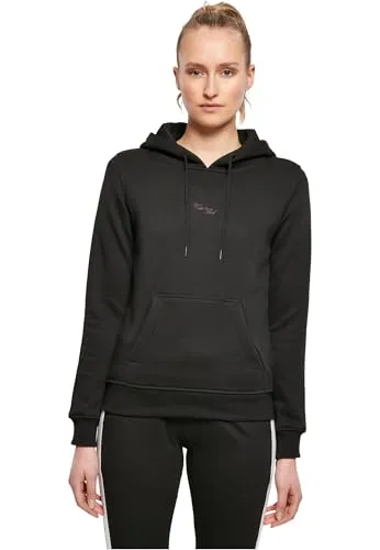 Miss Tee Damen Better Hoody Black, L - Kapuzenpullover für Damen, aus weichem Material für ultimativen Komfort, ideal für lässige Outfits und Freizeitaktivitäten mit praktischer Kängurutasche.