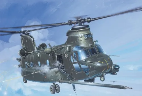 1:72 Italeri MH-47E SOA Chinook Kit IT1218 von Italeri