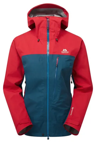 Mountain Equipment Makalu GORE-TEX ePE 3L Damen Hardshelljacke - Funktionsjacke aus wasserdichtem und atmungsaktivem GORE-TEX ePE 3L-Material, ideal für Outdoor-Abenteuer mit verstellbarer Kapuze und optimaler Ventilation durch Belüftungsreißverschlüsse.