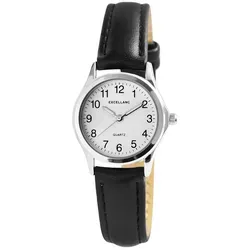 Excellanc Quarzuhr - Elegante Damenarmbanduhr mit hochwertigem Quarzuhrwerk, 28 mm Gehäusedurchmesser und kontrastreichem Zifferblatt für einfaches Ablesen. Perfekt für jeden Anlass!