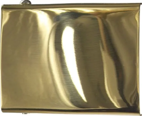 JOB Koppelschloss neutral aus Messing, poliert