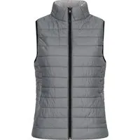 Rock Creek Damen Steppweste D-498 in Grau M - Funktionsjacken - Hochwertige, winddichte Steppweste mit optimaler Passform und hohem Tragekomfort für Freizeit und Outdoor-Aktivitäten.
