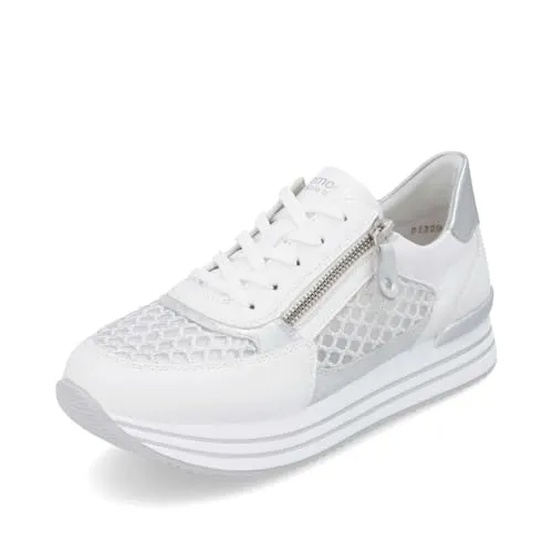 Remonte Damen Low-Top Sneaker D1329 - Damen-Sneaker mit losem Einlegesohle für individuellen Komfort, ideal für Freizeit und sportliche Aktivitäten.