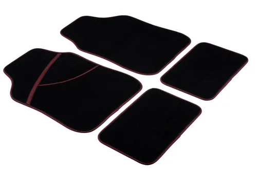 All Ride Auto-Fußmatten Set Schwarz - Die rutschfesten Automatten von All Ride bieten optimalen Schutz und sicheren Halt im Fahrzeug. Ideal für jeden Autofahrer, der Wert auf Sauberkeit legt.