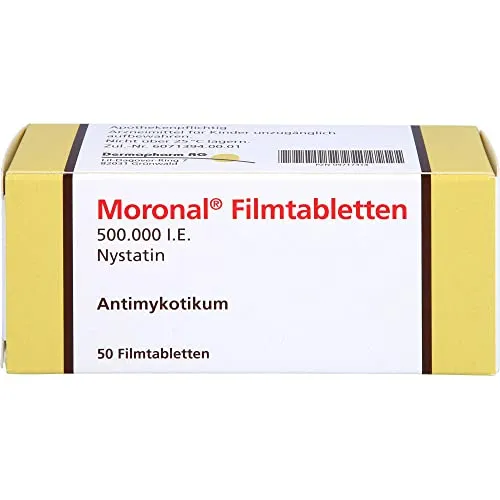 Moronal Filmtabletten 50 St - Hochwertige Vitaminergänzung - Vitamine, Mineralien & Ergänzungsmittel, unterstützt die Gesundheit und das Wohlbefinden mit einer praktischen Packungsgröße von 50 Tabletten.