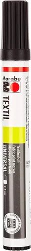 Marabu Textilmarker, 2 mm - 4 mm schwarz