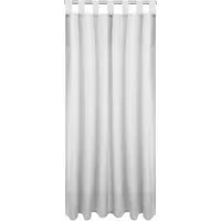 Bestlivings Dekoschal Ellen Schlaufen 140 cm x 145 cm Hellgrau