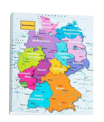 Pagna 20761-15 Ringbuch A4 Deutschland 2-Ring-Mechanik von PAGNA