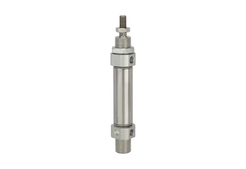 Rundzylinder »MI«, doppeltwirkend, Kolben-Ø 40 - Druckluftzubehör für präzise Anwendungen, doppeltwirkend mit Magnet, Hub 150 mm, ideal für gefilterte und geölte Druckluft.