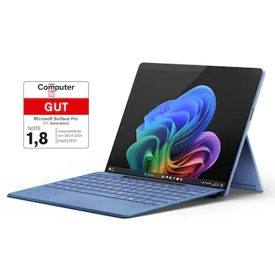 Microsoft Surface Pro OLED Copilot+ PC in blau von Microsoft