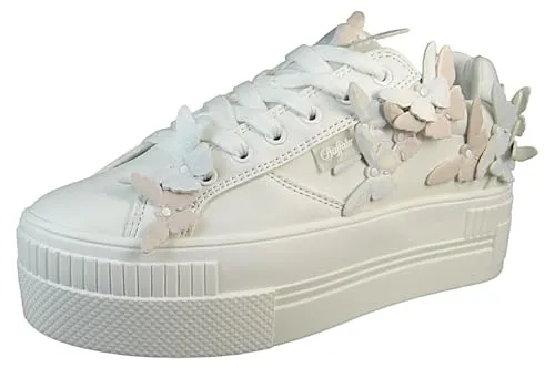 Schnürhalbschuh Sneaker (sportlich) 1636137 in weiß von Buffalo