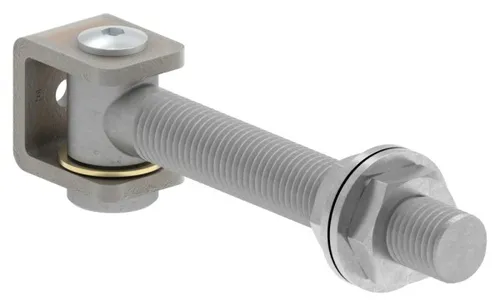 Torband M20 verstellbar Tor Scharnier Torangel Anschweißbar teilverzinkt