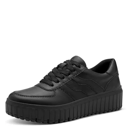 Jana Damen 8-23666-45 Sneaker, Black Uni, 39 EU - Damen-Sneaker mit Reißverschluss, vegan gefertigt und ideal für breite Füße – bieten höchsten Komfort und ein modisches Statement für jeden Alltag.