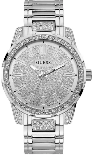 Guess U1339G1M Herren-Armbanduhr aus Edelstahl in silber von GUESS