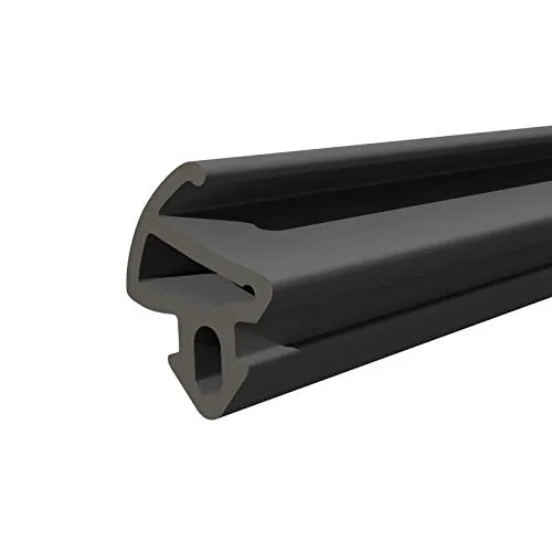 DQ-PP Fensterdichtung – Schwarz – 1 Meter – S-1150 Kommerling – PVC Fenster – Gummidichtug Dichtband – Kunststofffensterdichtungen – ALU Profildichtung Türdichtung